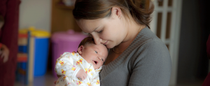 Mother and baby
